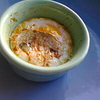 jajko zapiekane w kokilce