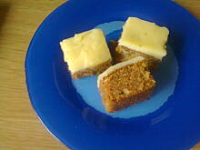 Fot. carolotta, Ciasto marchewkowe z polewą topiony serek