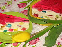 Fot. lexi27, Kolorowy sernik na zimno