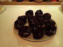 Fot. rudazebra, Czekoladowe muffinki z maślanką