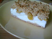 Fot. carolotta, Sernik bez sera :) Pyszny śmietanowy z brzoskwiniami