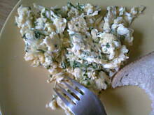 Fot. carolotta, jajecznica z kiełkami brokuła