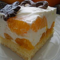 Pianka cytrynowa z owocami tropiku