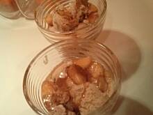 Fot. rudazebra, jabłko na ciepło z lodami