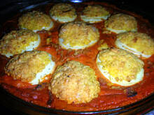 Fot. lenka075, Jajka zapiekane w pomidorowym sosie