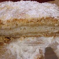 Szarlotka sypana z jabłkami