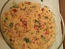 Fot. rudazebra, Czosnkowo kolorowa sałatka