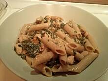 Fot. rudazebra, Penne spinaci, czyli szpinakowe niebo w gębie