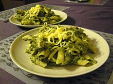 Fot. Babeczka_piecze, Penne szpinakowo-serowe