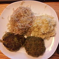 kotleciki rybne ze szpinakiem i marchewką