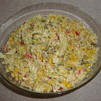 Sałatka z kurczakiem i curry