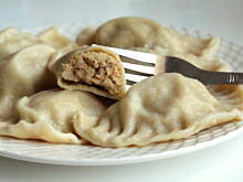 Fot. Barb82, Pierogi z miesem z rosołu i kapustą