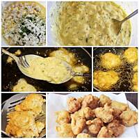 smażone kuleczki rybne