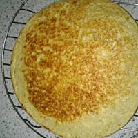 omlet twarogowy z mąką z soczewicy