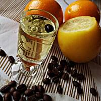 Cytrynówka z ziarnkiem kawy