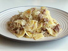 Fot. Barb82, Łazanki z mięsem i kapustą