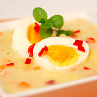 Barszcz biały na domowym zakwasie