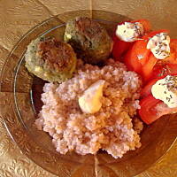 Kotleciki szpinakowe