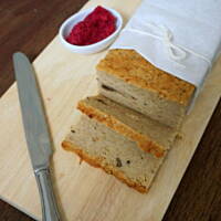 Pasztet z selera z suszonymi grzybami