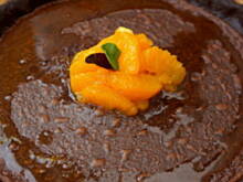 Fot. kasia_sach, Tarta z musem czekoladowym i karmelizowanymi pomarańczami*