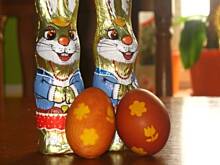 Fot. Weron!ka, farbowanie jajek