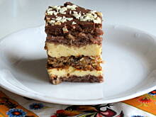Fot. Barb82, Apetyczne ciasto czekoladowo-orzechowe