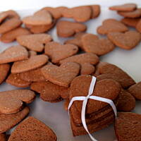 Serduszkowe pierniczki