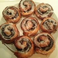 Drożdżowe ślimaczki z makiem