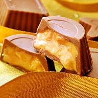 Czekoladki z masłem orzechowym