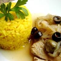 Pierś indyka z oliwkami