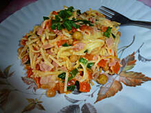 Fot. Mama - Różyczki, Wiosenny makaron