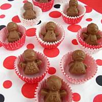 Czekoladki z nadzieniem kokosowym