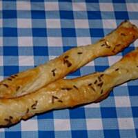 Francuskie paluszki z solą i kminkiem