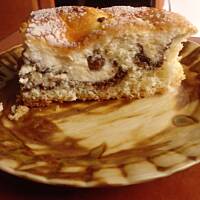 Ciasto z owocami i serkiem