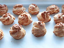 Fot. Silvana90, Ptysie z wiśniową pianką