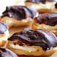 Eklerki z masą budyniową