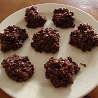 Ciasteczka z płatków owsianych i wiórek kokosowych