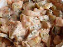 Fot. Anna Z, Surówka z kiszonych ogórków