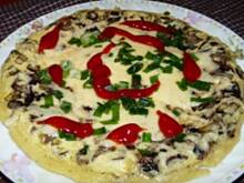 Fot. Anna Z, Omlet z pieczarkami