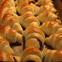 Rogaliki z czekoladą