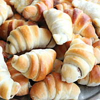 Rogaliki z czekoladą