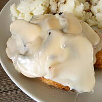 Kotlet zapiekany pod serem