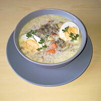 szczawiowa z jajkiem