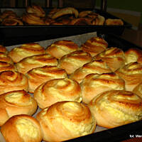 bułeczki drożdżowe z serem