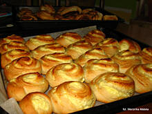 Fot. Weron!ka, bułeczki drożdżowe z serem