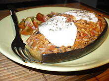 Fot. Merlin168, Nadziewana oberżyna prosto z grilla