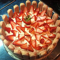 Tort Czekoladowo - Kajmakowy