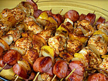 Fot. Mama - Różyczki, Najlepsze soczyste szaszłyki wg Michela Morana