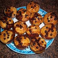 Muffiny z kremem czekoladowo-orzechowym