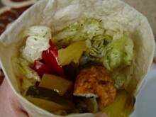 Fot. Anna Z, Tortilla z kurczakiem i warzywami konserwowymi